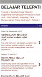 Mobile Screenshot of belajartelepati.com